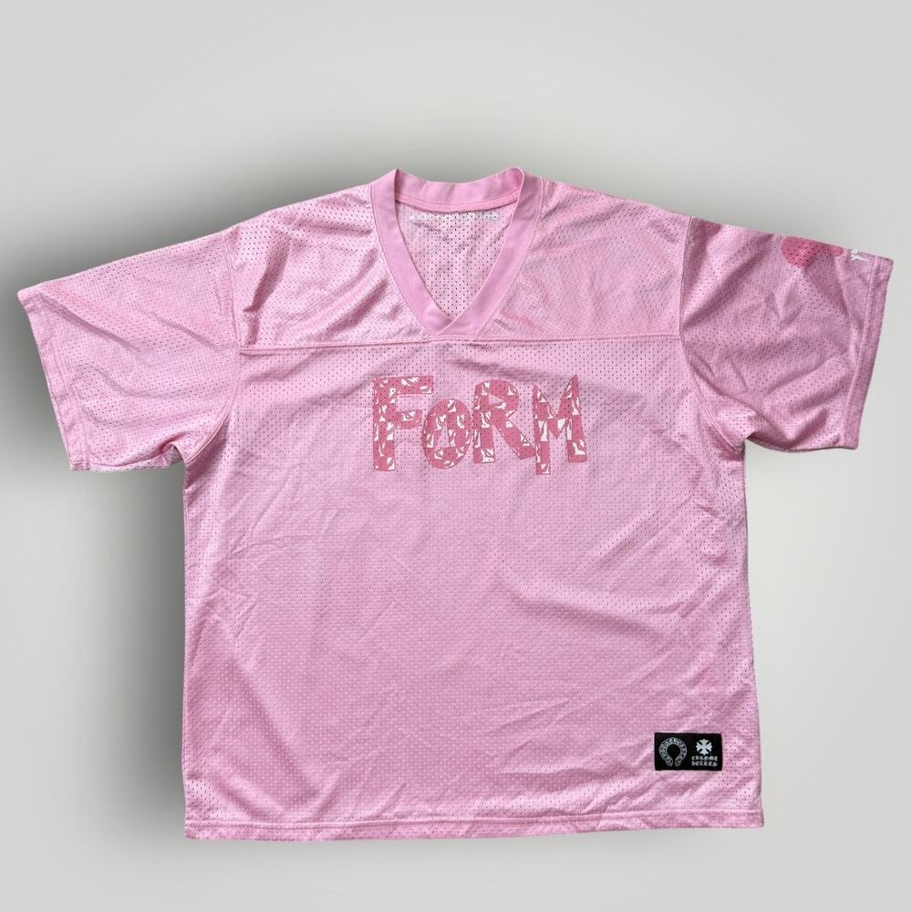 Chrome Hearts “Form” Jersey Pink sz S